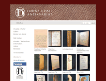 Tablet Screenshot of bibliofil.se