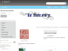 Tablet Screenshot of bibliofil.net